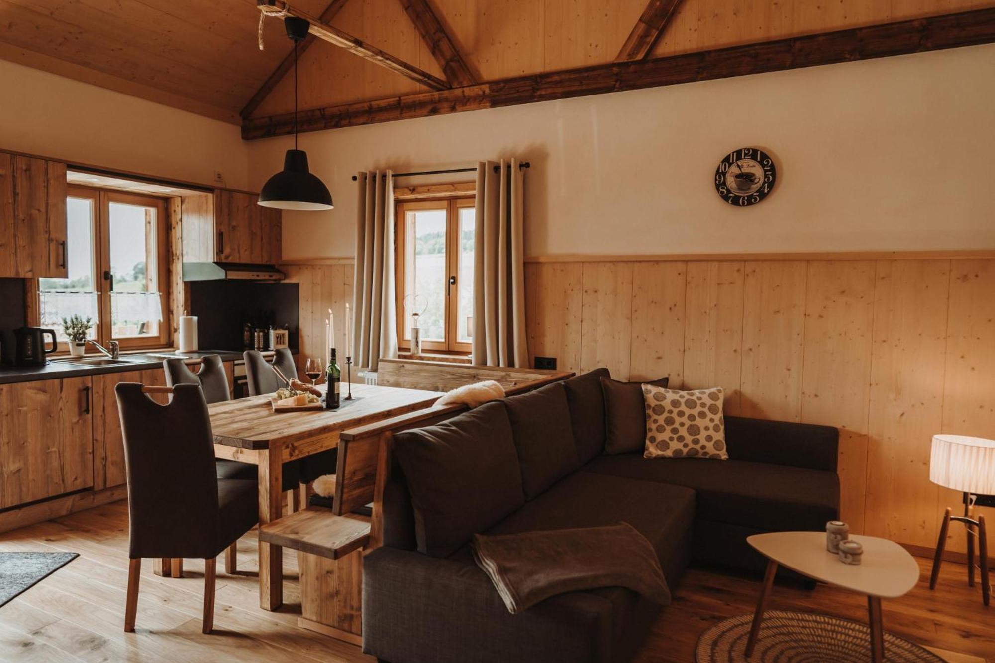 Oberwald Chalets Ferienhaus 2 Breungeshain Esterno foto