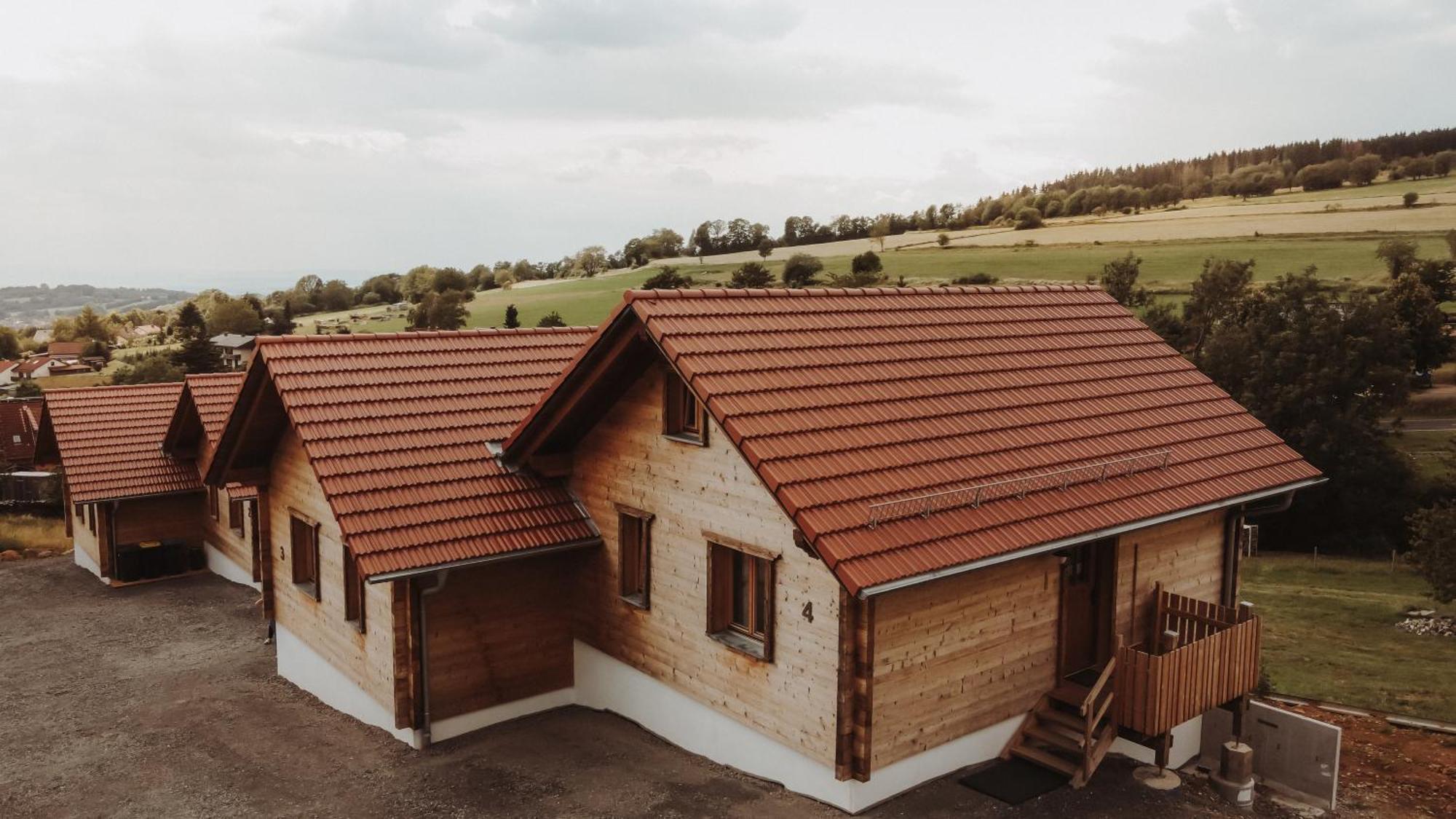 Oberwald Chalets Ferienhaus 2 Breungeshain Esterno foto